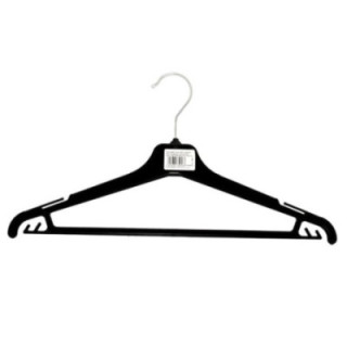 Wieszak na ubrania  1szt plastikowy płaski 42cm